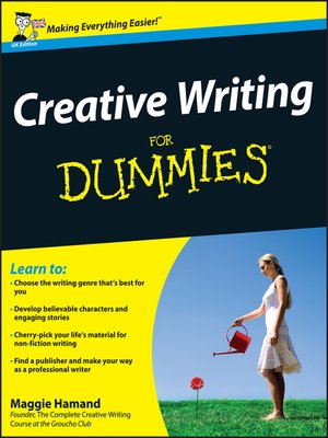 cover image of Creative Writing For Dummies, UK Edition